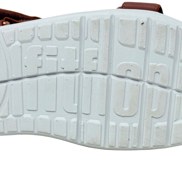 Fitflop Womens Loosh Dusty‎ Rose Pink Mauve Strappy Leather Sandals US 10 - Picture 11 of 13